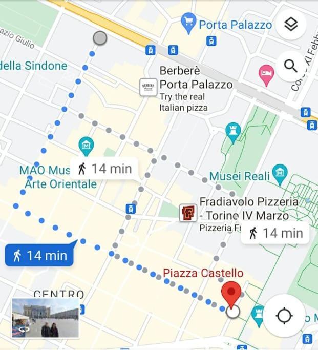 Romantica Mansarda Nel Cuore Di Torino Bagian luar foto